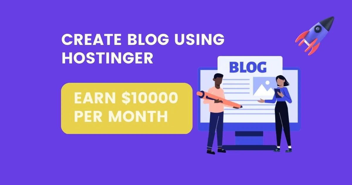 Create Blog Using Hostinger